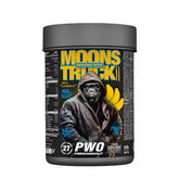 Zoomad Labs Moonstruck II pre-workout supplement jar with banana flavor and gorilla design.