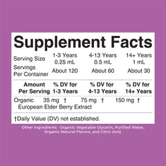 MaryRuth's - Organic Elderberry Liquid Drops