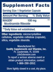 Life Extension - Nad+ Cell Regenerator - 30 Vcaps