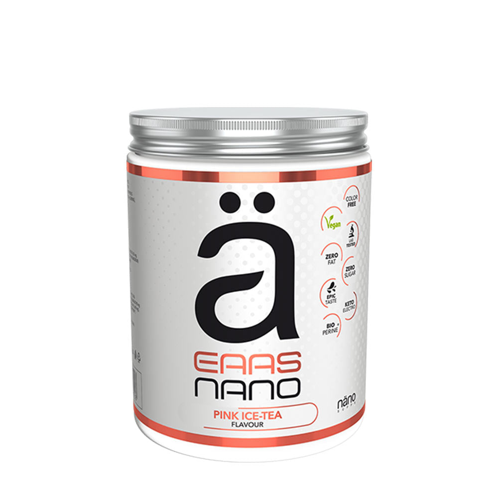 Nanosupps EAA Nano Line Pink Ice Tea framsida