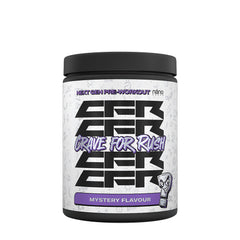 Nanosupps Crave For Rush etikett detalj
