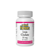 Natural Factors Iron Chelate framsida