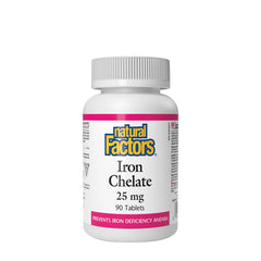 Natural Factors Iron Chelate framsida
