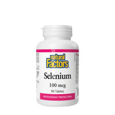 Natural Factors - Seleeni - 90 Tablettia