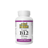 Natural Factors Vitamin B12 250mcg framsida