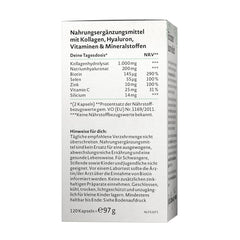 Nature Love Collagen & Hyaluronic Acid Complex baksida