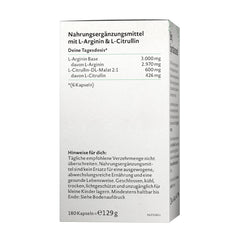 L-Arginine Base baksida näringsfakta