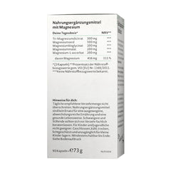 Nature Love - Magnesium Komplex - 90 Kapsler