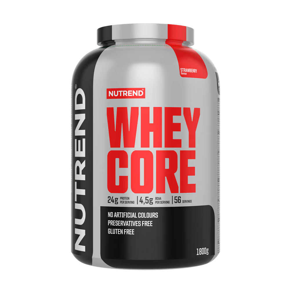 Whey Core – Vassleproteinpulver framsida