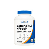 Nutricost - Betaine HCL + Pepsin - 240 Kapsler