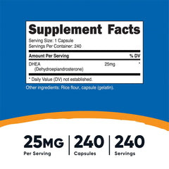 Nutricost - DHEA 25mg