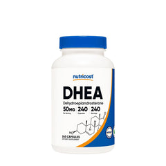 Nutricost DHEA 50 mg dietary supplement, 240 capsules, gluten-free and non-GMO
