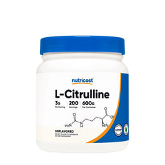 Nutricost L-Citrulline baksida näringsfakta