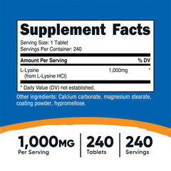Nutricost - L-Lysine