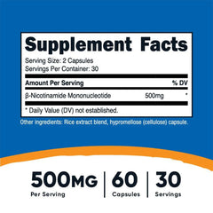 Nutricost - NMN - 60 Caps