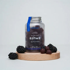 Nutriversum - KSM-66 Ashwagandha Gummies Blackberry 60 Gummies