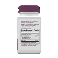 Nature's Way - Olive Leaf Premium Extract - 60 Caps
