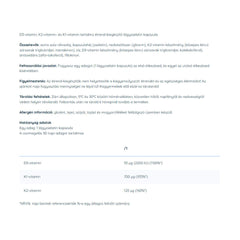 Nutriversum - Vitamin D3 + K2 + K1 - 30 Softgels