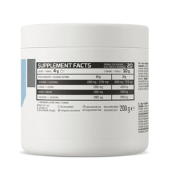 OstroVit - BCAA + Glutamine - 200g (KORT UDLØBSDATO 2026-09-23)