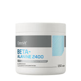 OstroVit Beta-Alanine 2400 mg supplement container with 150 capsules for muscle recovery and performance.