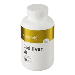 Cod Liver Oil – 60 kapslar ingredienser etikett