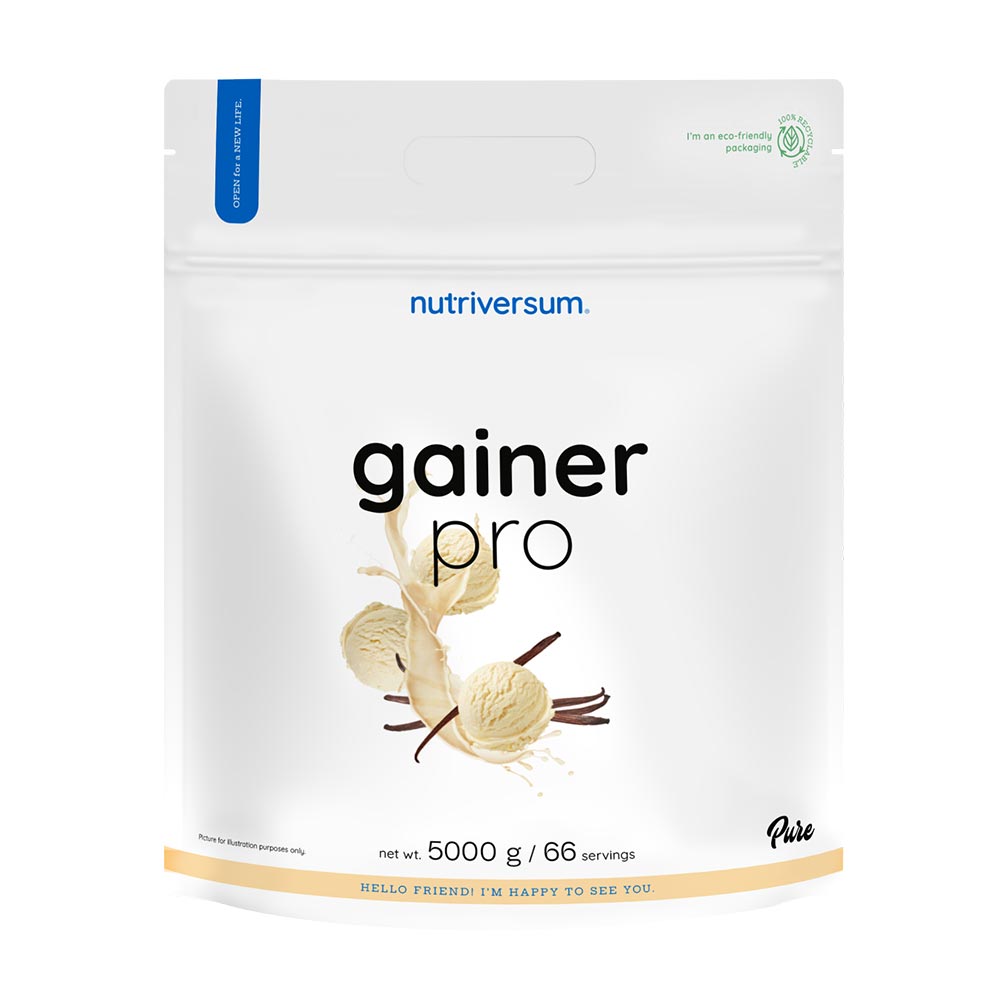 Nutriversum Gainer Pro framsida