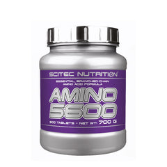 Scitec Nutrition Amino 5600 baksida näringsfakta