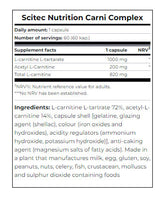 Scitec Nutrition - Karnitiinikompleksi - 60 Mega Caps