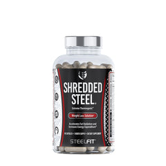 Shredded Steel – Termogenik viktminskning framsida
