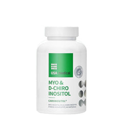 Myo & D-Chiro Inositol – 60 kapslar baksida näringsfakta