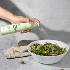 Extra Virgin Olivolja Spray ingredienser etikett