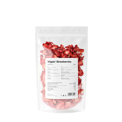 Vilgain - Frysetørrede Jordbær - 100g