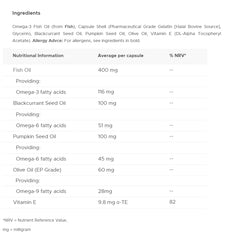Vitabiotics - Ultra Omega 3-6-9 - 60 kapselia