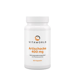 Vitaworld Artichoke 400 mg baksida näringsfakta