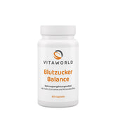 Vitaworld Blood Sugar Balance 60 kapslar - framsida