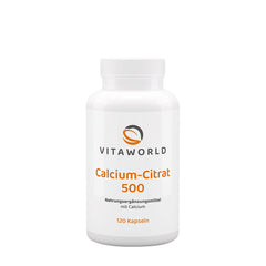 Vitaworld - Calcium Citrate 500 - 120 Caps