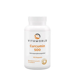 Vitaworld - Curcumin 500 - 120 Kapsler