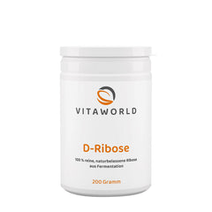 D-Ribose – 200g baksida näringsfakta