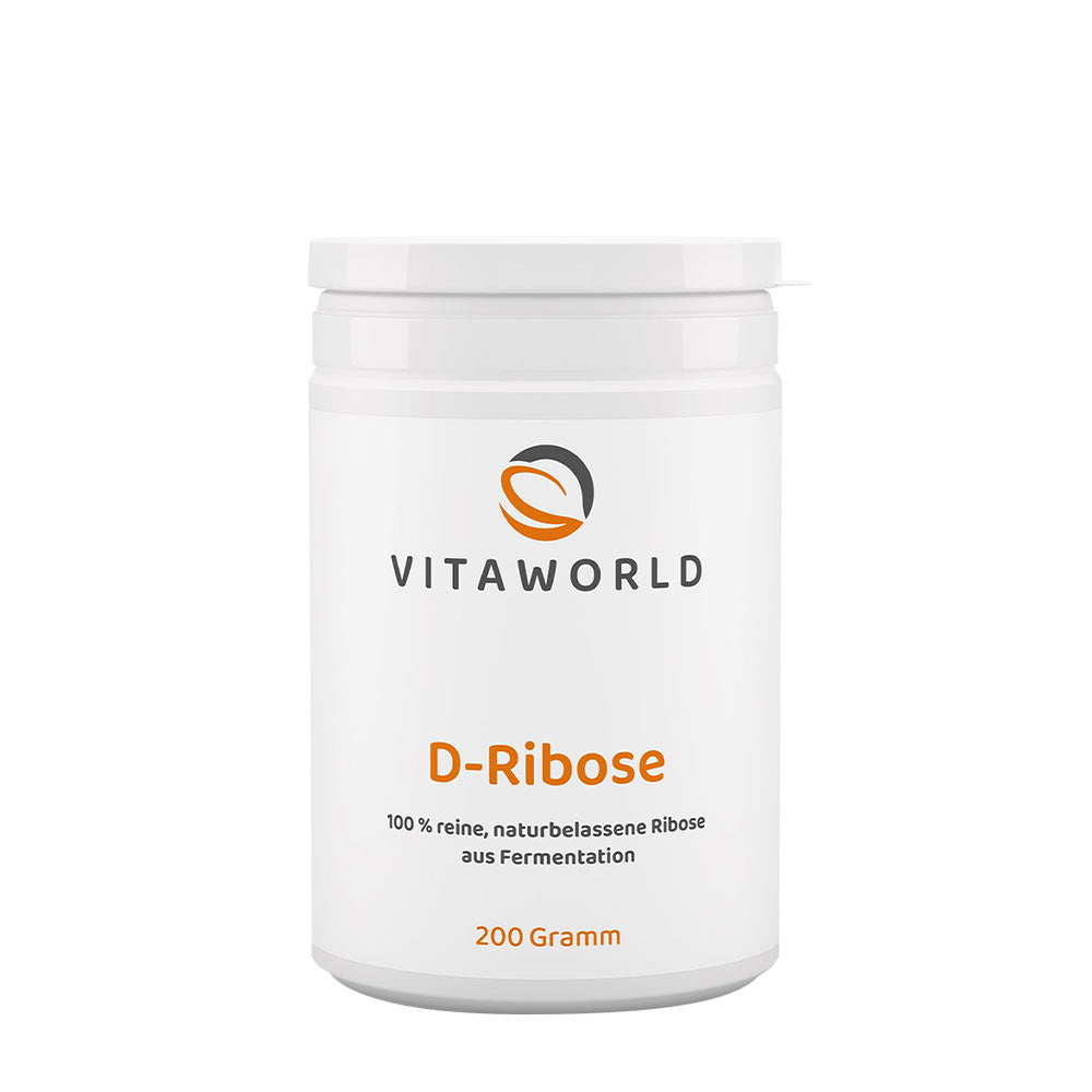 D-Ribose – 200g naturlig energikälla framsida