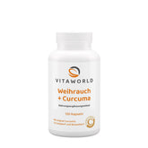 Vitaworld Frankincense + Turmeric 120 kapslar framsida