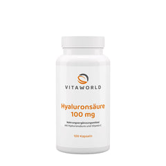 Vitaworld Hyaluronic Acid 100 kapslar framsida
