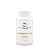 Vitaworld L-Threonine 500 - 120 kapslar framsida