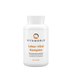 Vitaworld Liver Vital Complex baksida näringsfakta