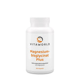 Vitaworld Magnesium Bisglycinate Plus 120 kapslar framsida