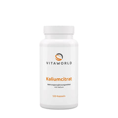 Vitaworld - Kaliumcitraatti - 120 kapselia