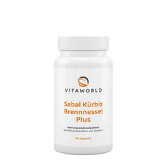 Vitamaailma - Sabal Kurpitsa Nokkonen Plus - 60 Kapselia