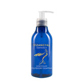 Vízangyal liquid soap in a blue pump bottle, featuring a mineral water-based formula and unique design.