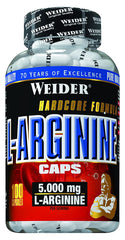 L-Arginine 1000 mg kapsel baksida näringsfakta
