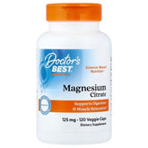Doctor's Best - Magnesium Citrate, 125mg - 120 vcaps