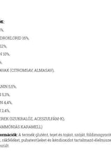 Ingredient list and nutritional information for AbsoRICE EAA Vegan with pear flavor, detailing components and percentages.